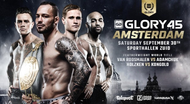 Van Roosmalen försvarar fjäderviktstiteln under GLORY 45